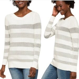NWT MARKET & SPRUCE
Tawnee Cotton Blend Waffle Stitch Sweater